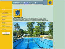 Tablet Screenshot of helios-sport.de